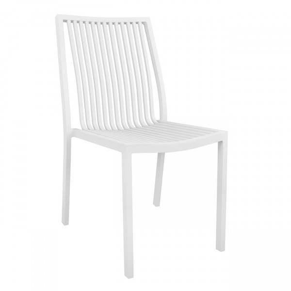 Καρέκλα αλουμινίου Berth Λευκό