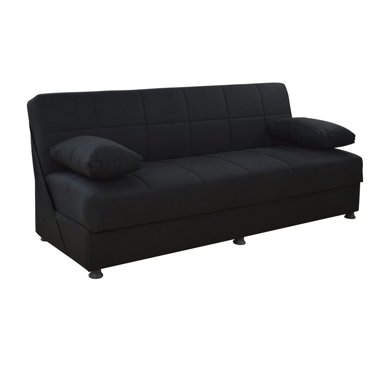Καναπές - Κρεβάτι Wave Μαύρο