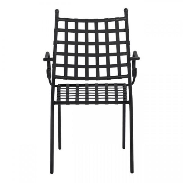Καρέκλα μεταλλική Virginia Μαύρο